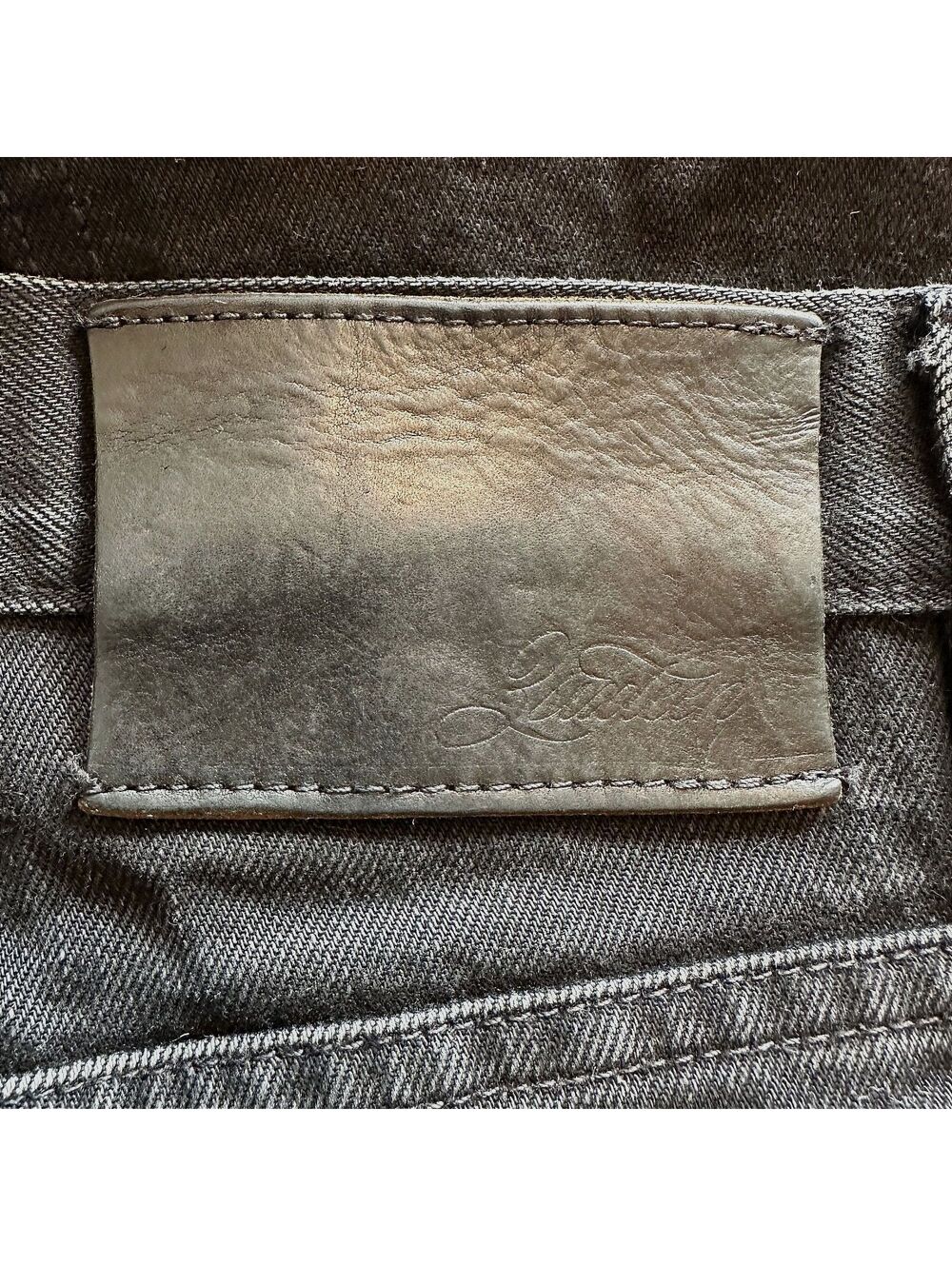 3sixteen ST-220X Dbl Black Selvedge Denim Jeans 31x31 Kuroki 14.5oz US Thrashed - Picture 8 of 11